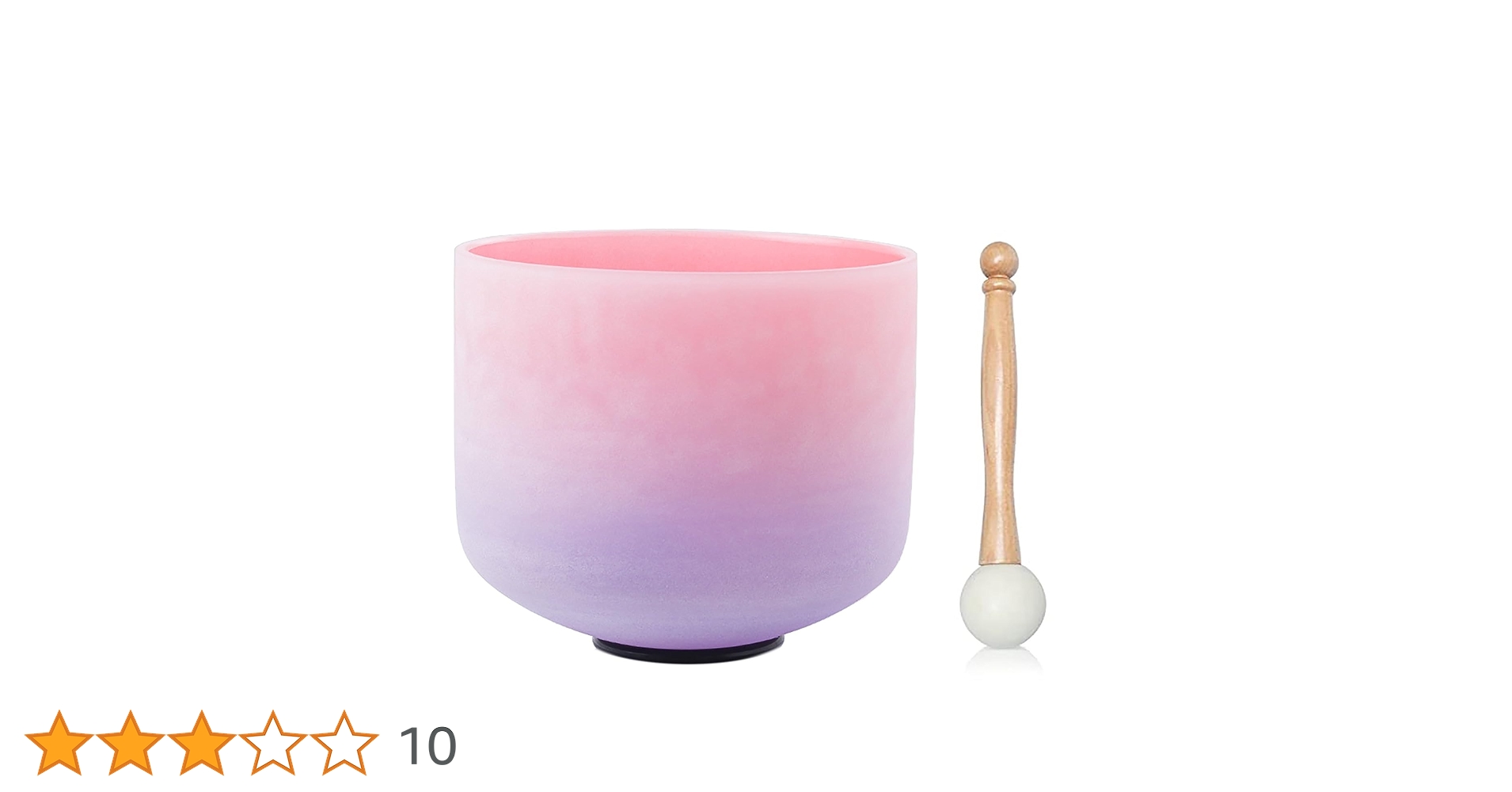 【お値下げ中】クリスタル ボウル Crystal tones社9インチA#＋20 お値下げ中】クリスタル ボウル Crystal tones社9インチA#＋20